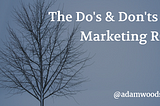 Calculating Marketing ROI : Do’s & Don’ts