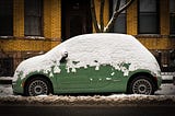 What are the Neon Yellow spots under my car this Winter — Is My Car Leaking?