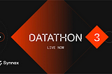 Synnax Datathon 3 Launched. Compete with a few for big $!
