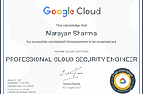 Important topics to passed Google Cloud Professional Cloud Security Engineer Certification