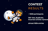 INU MOON 50K$ AIRDROP CONTEST RESULTS