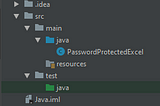 Generate password protected excel file in Java