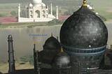 Black taj mahal