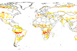 Predicting world’s vegetation under climate change scenarios: maps of forest areas most threatened…