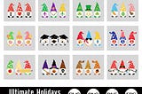 Holidays Gnomes Bundle, Gnome Svg, Gnomes Mega Bundle, Gnomies Pack Svg, Valentines, Christmas, Spring, Svg Files For Cricut, Silhouette