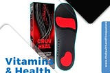 {220+lbs} Plantar Fasciitis Strong Arch Support Insoles Inserts Men Women