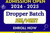 Start Your JEE Dropper Batch Journey with Topper’s Choice in Chandigarh