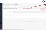 Generate Unique and Random EANs | Opencart | CodeEshop