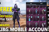 {September 2021} Free PUBG Mobile Accounts With ID and Password Through Facebook,