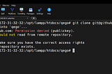 git@github.com: Permission denied (publickey)