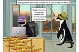 Pengcognito: One way to cure writer’s block.