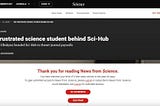 Analysing the ethics of “Pirating” research papers: Sci-Hub