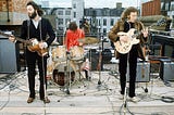 Beatles rooftop concert, Saville Row UK