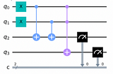 Coding The Half Adder Quantum Circuit