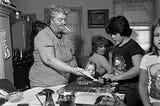 Looking at Pat’s 12th Birthday, a Larry Fink photograph