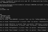 Fixing iOS Project Build Errors: Troubleshooting XCode Build Error Code 65
