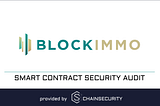 blockimmo Smart Contract Audit Completed