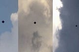 Black Diamond UFO Filmed Over Toluca, Mexico