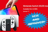 Why It Might Be Good That The Switch OLED is Disappointing