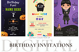 Birthday Invitations | Birthday Card | Digital Birthday Party Invitation | 1st Birthday eCard |…