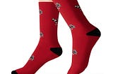 Steamboat Willie Socks Mickey Mouse Socks Disney Gift Socks Cartoon Character Socks Original Mickey Socks Red & Black Steamboat Willie Socks