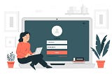 Illustration of a person logging in by storyset