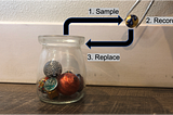 Understanding Sampling With and Without Replacement (Python)