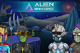 👽 Alien Universe: Staking feature & Alien Token 🖤
