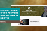Build a Standout Online Portfolio for Bloggers, Podcasters, Journalists and Influencers with…
