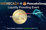 On March 25, MemeCash will launch bMCH on BSC, only 2 days for early supporters Airdrop.
