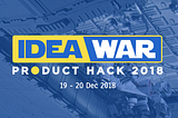 Idea War — Our favourite UX collaboration this year.