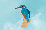 A poet was once a kingfisher