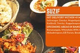 Get fresh food delivery from suzif.