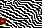 How to design an Abstract Wavy Pattern in Adobe Illustrator