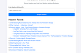 Medium Header Scraper: Automate Table of Contents Creation for Your Articles in Seconds