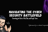 Navigating the Cybersecurity Battlefield: Unraveling the Roles of Red, Blue, and Purple Teams