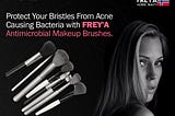 Antimicrobial Makeup Brushes