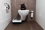 Why does my cat follow me everywhere, even to the bathroom ?