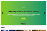 Blowfish Hugo theme: Carousel homepage layout