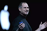 Steve jobs presenting