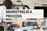 Marketing Is A Process