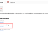 Leverage Browser Caching
