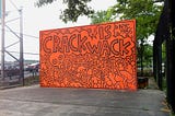 Keith Haring ‘Crack is Wack’ 1986, in Harlem, New York City