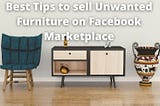 How to Sell Furniture on Facebook