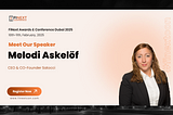 Melodi Askelöf to Share Insights on Blockchain’s Impact on Capital Markets at FiNext Conference