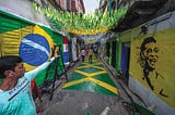 Pele, and why Brazilian flags are still painted on Kolkata wal