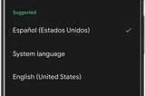 Do you know that you can change language only for your app?