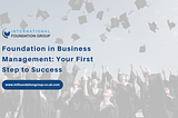 Foundation in Business Management