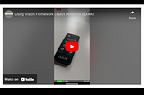 Using Vision Framework Object Detection in ARKit