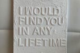 Letter to Unknown, Maybe My Future Partner